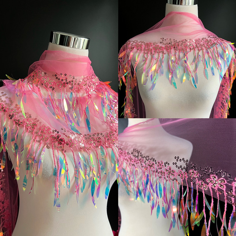 Fringe Ribbon Sewing - 2-10 yardas de flecos de malla