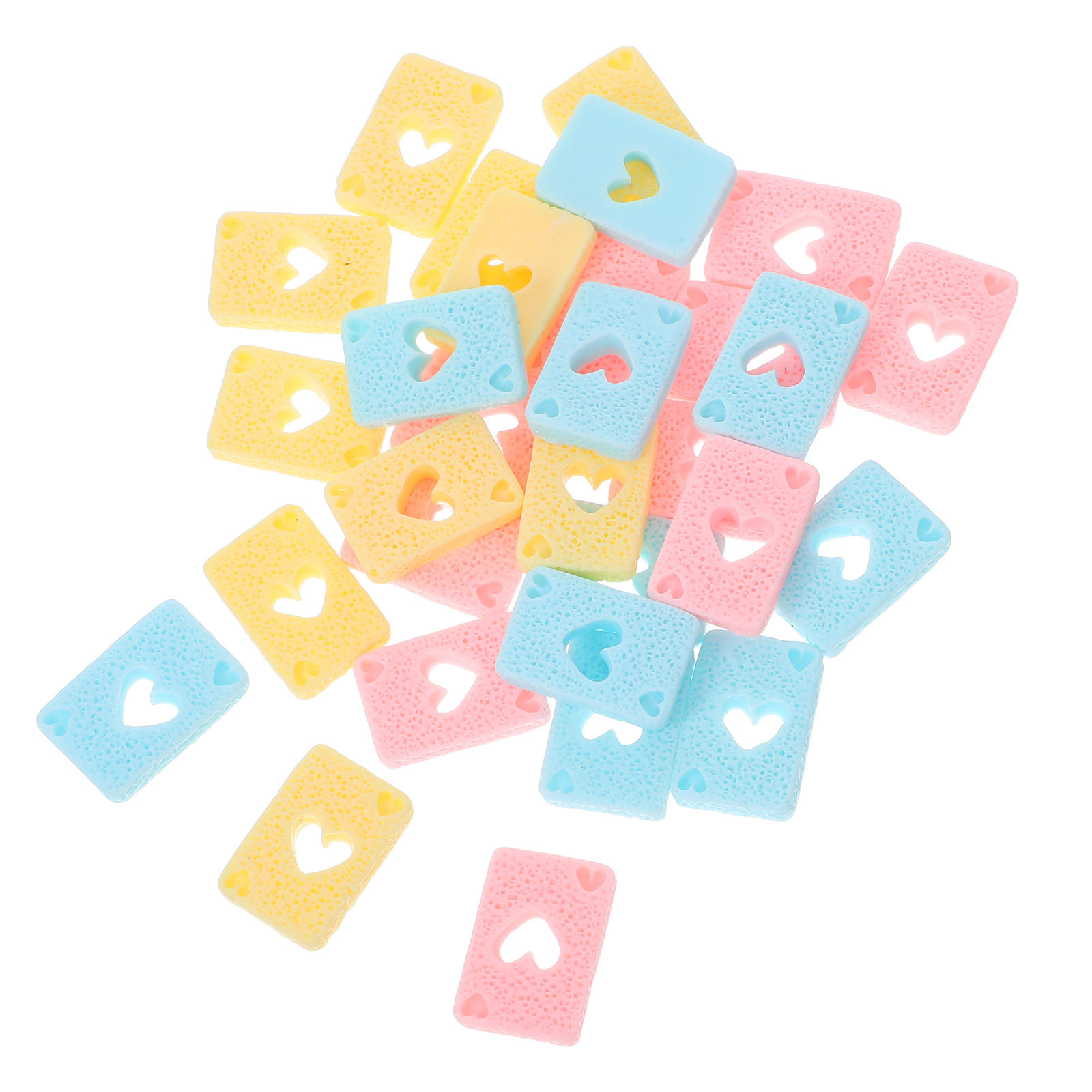 Embellishments For Scrapbooking - 30 unidades de dijes de póquer