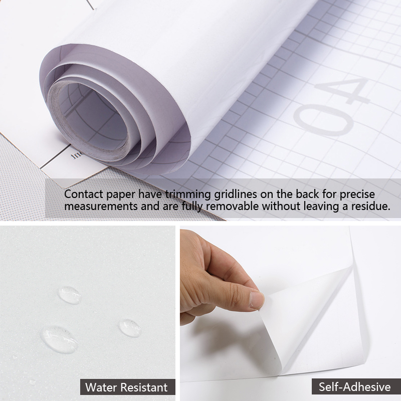 Papel de Contacto blanco para  - Glitter Vinyl Roll reseña y precio