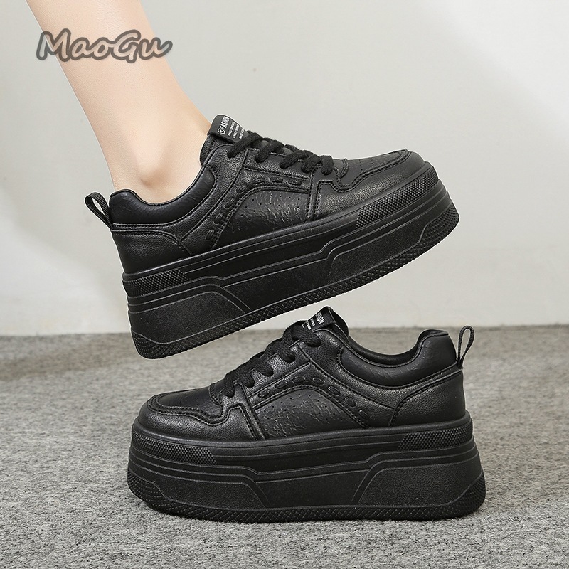Zapatillas Blancas con Platafo - Guipure Lace Panel reseña y precio