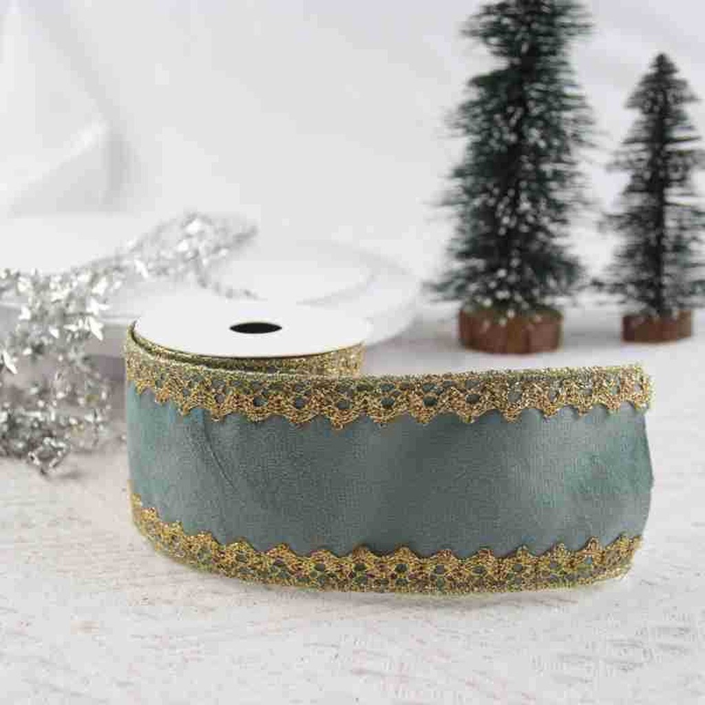 Cinta de tela con alambre, cin - Velvet Ribbon Roll reseña y precio