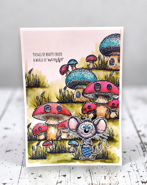 Colección de Sellos Bosque Fan - Embellishments For Scrapbooking reseña y precio