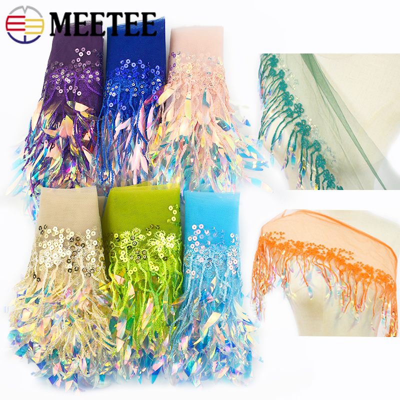2-10 yardas de flecos de malla - Fringe Ribbon Sewing reseña y precio