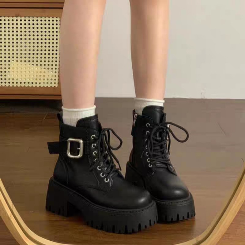 Botines de mujer a la moda, Ot - Guipure Lace Panel reseña y precio