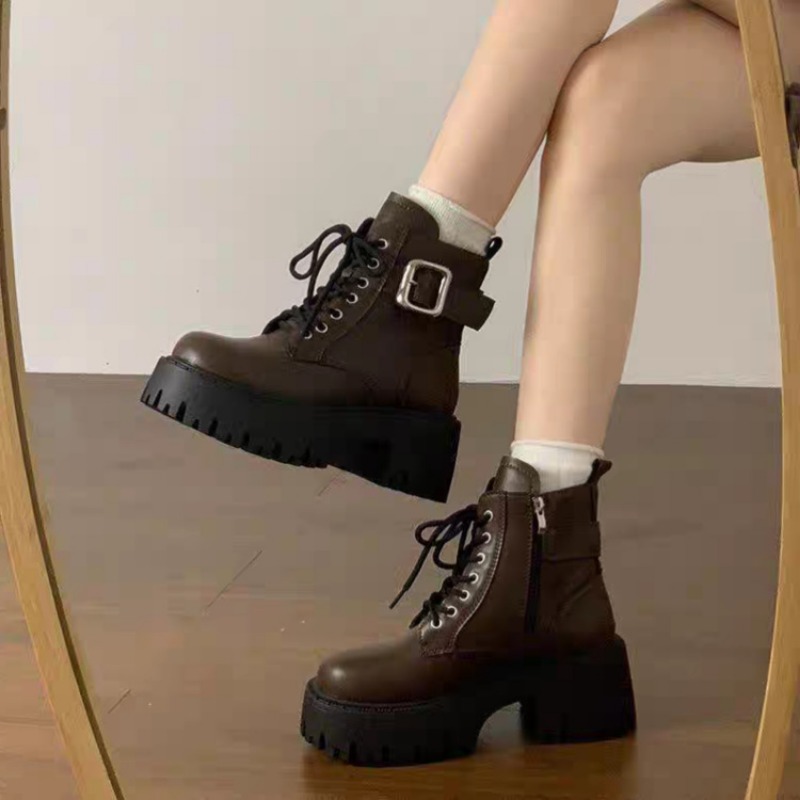 Botines de mujer a la moda, Ot - Guipure Lace Panel reseña y precio