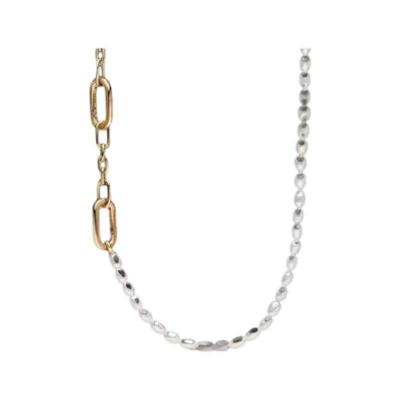 Nuevo Collar de Clavícula con  - Pearl Trim Chain reseña y precio
