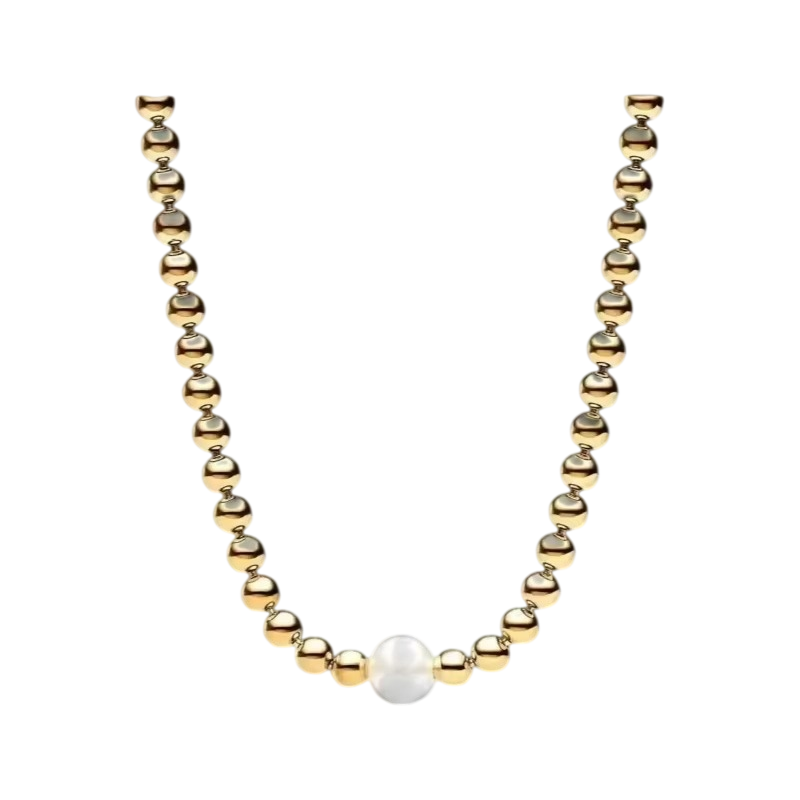 Nuevo Collar de Clavícula con  - Pearl Trim Chain reseña y precio