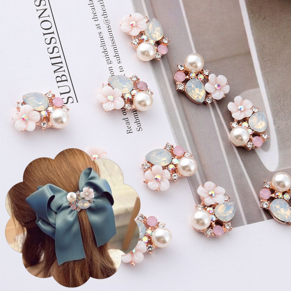 10 piezas de botones de flor p - Sew On Rhinestone reseña y precio
