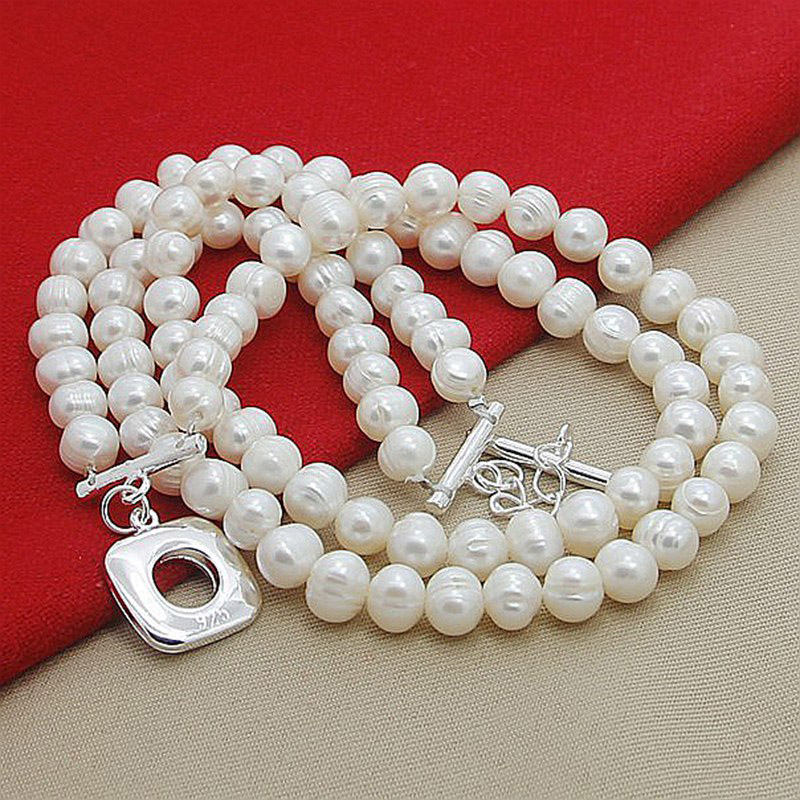 Aravant-collar de perlas de do - Pearl Trim Chain reseña y precio