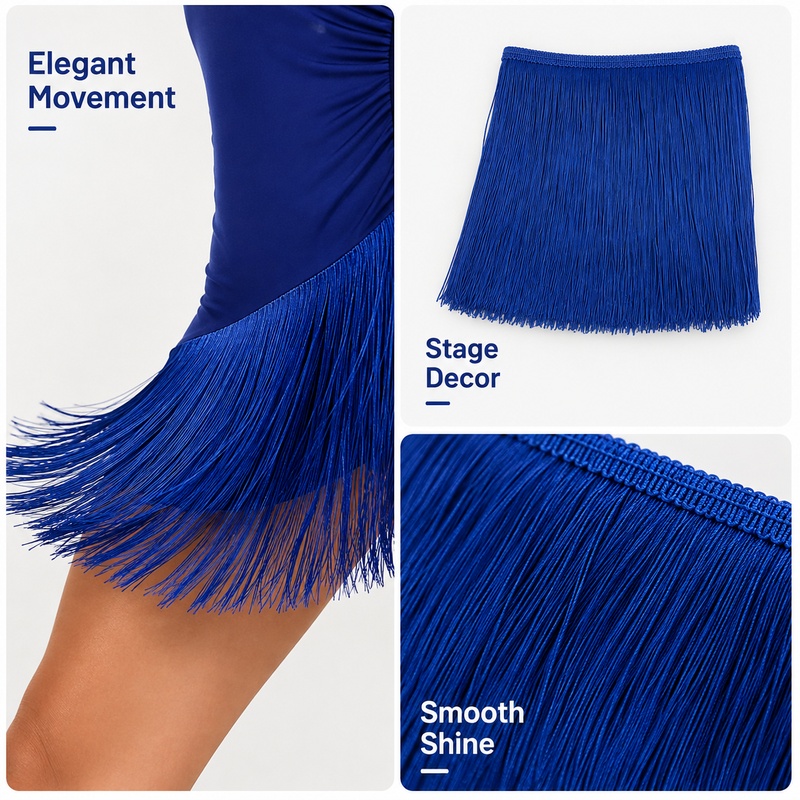 Flecos de 2/5/9M y 50cm para D - Fringe Ribbon Sewing reseña y precio