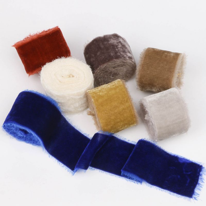 1M/rollo de cinta de terciopel - Velvet Ribbon Roll reseña y precio