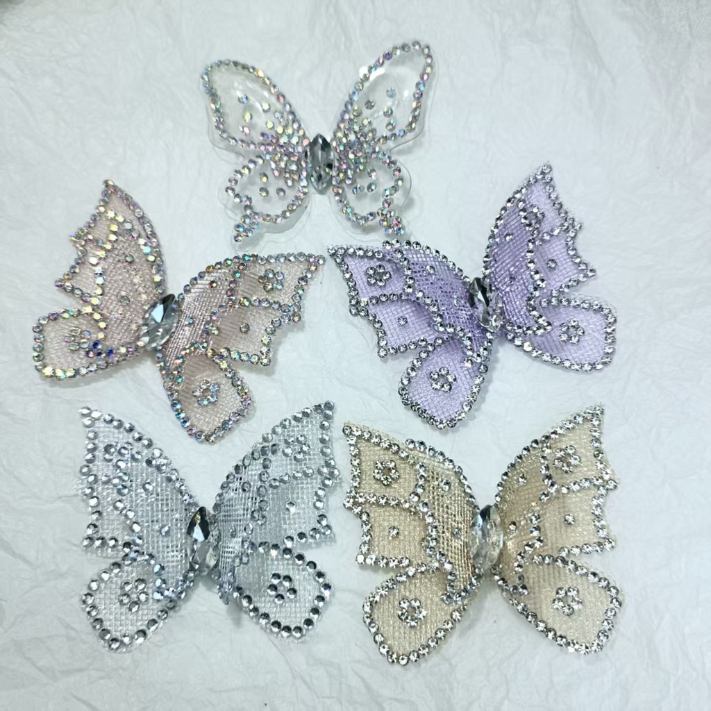 Apliques de encaje de mariposa - Sew On Rhinestone reseña y precio