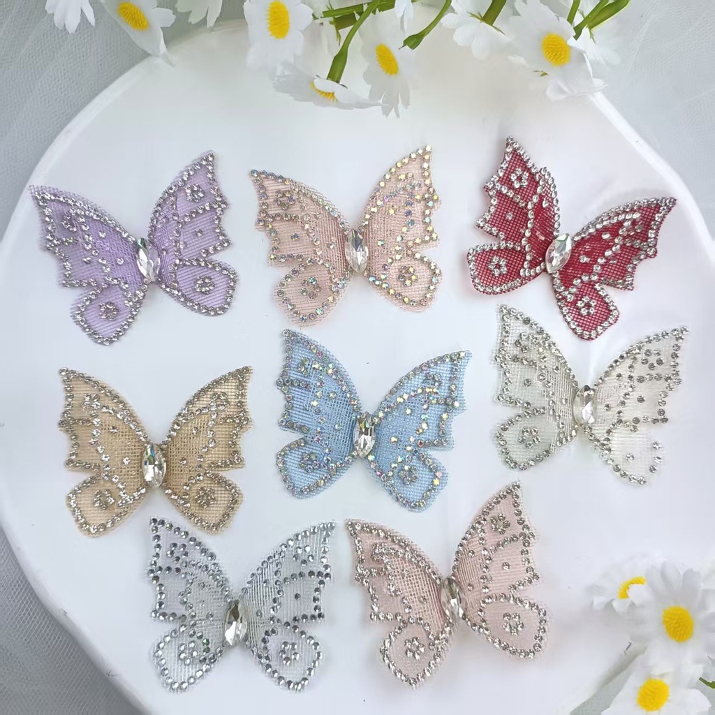 Apliques de encaje de mariposa - Sew On Rhinestone reseña y precio