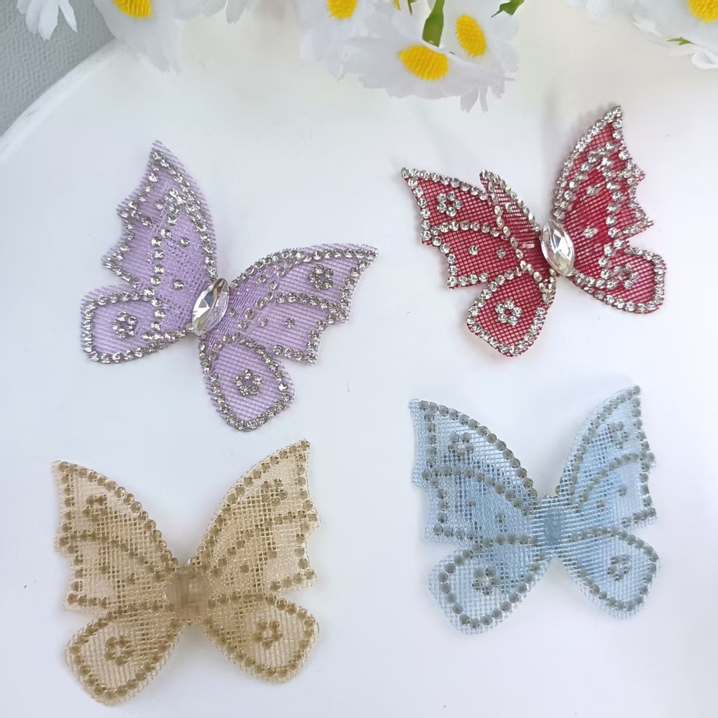 Apliques de encaje de mariposa - Sew On Rhinestone reseña y precio