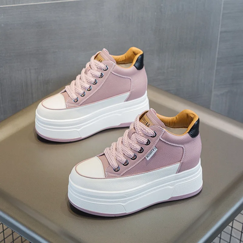 Zapatos vulcanizados de piel a - Guipure Lace Panel reseña y precio