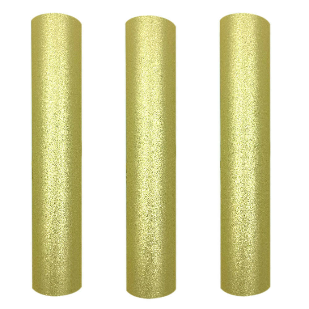 Vinilo Adhesivo Dorado Brillan - Glitter Vinyl Roll reseña y precio